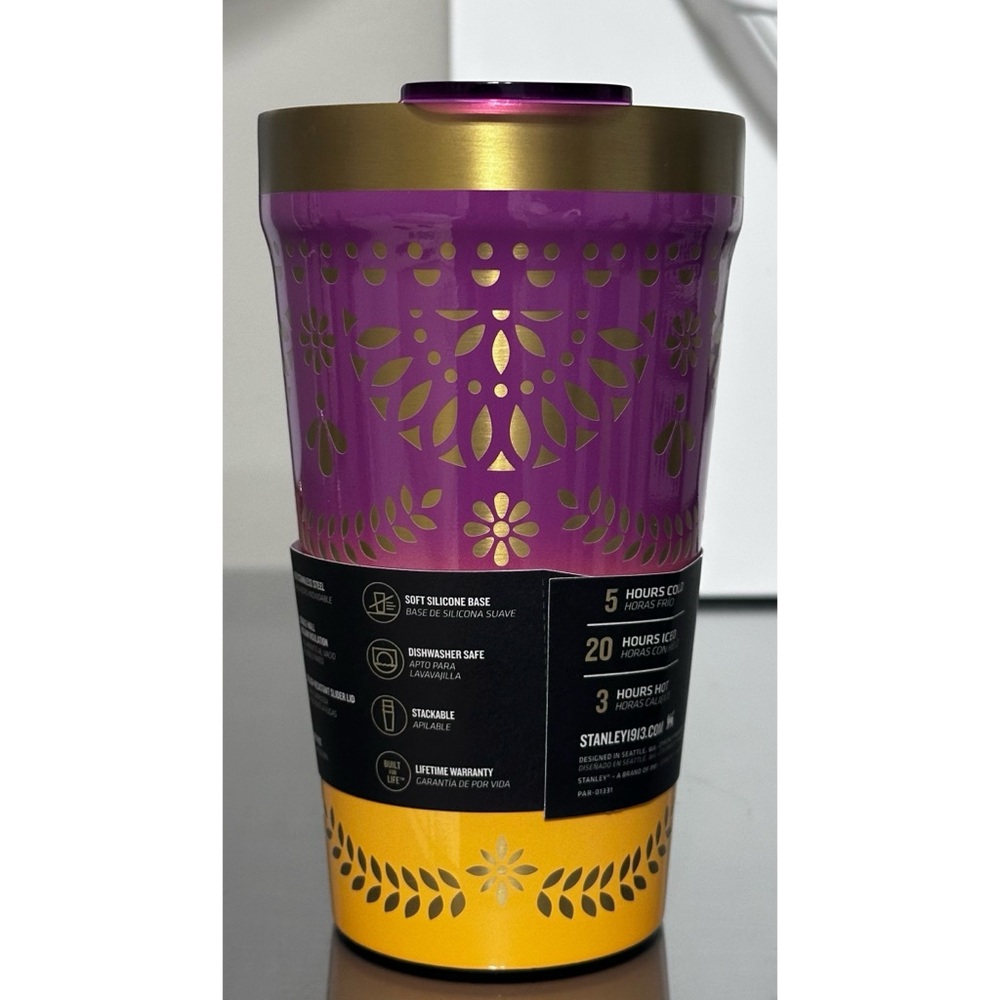 SET OF 2- Stanley 16oz Everyday Tumblers, Día de Los Muertos Collection - Picture 8 of 10